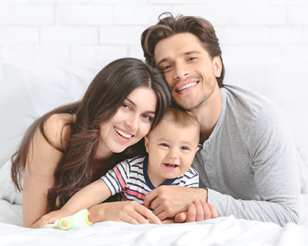 A happy family at Circle Care